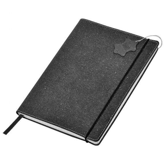 Записная книжка А6 "Indi" в клетку, серая