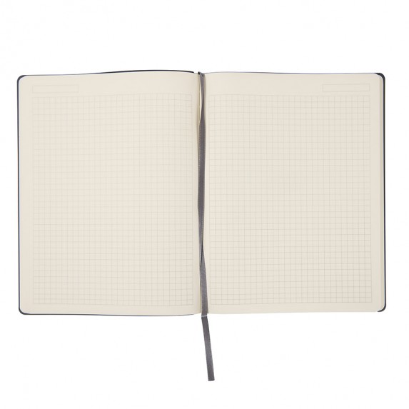 Записная книжка B5 "Biggy" в клетку, зелёная