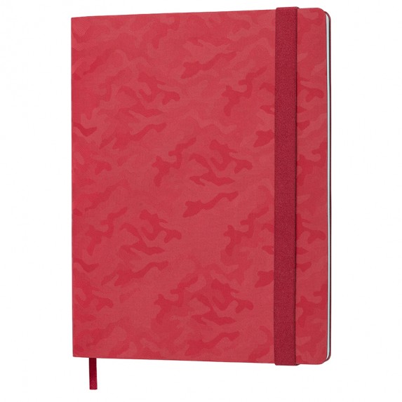 Записная книжка B5 "Tabyy Biggy" в клетку, красная