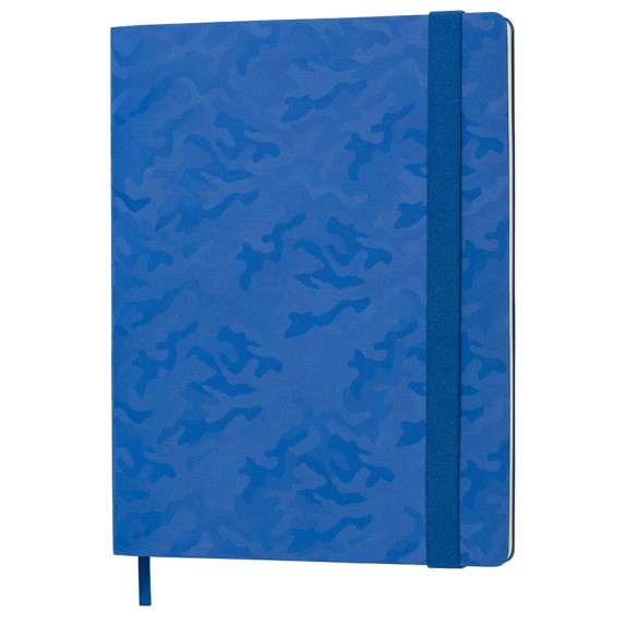 Записная книжка B5 "Tabyy Biggy" в клетку, синяя
