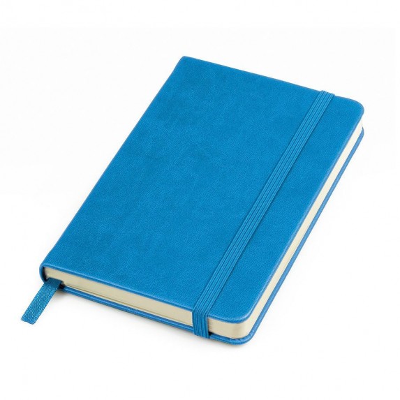 Записная книжка А6 "Casual" в клетку, голубая