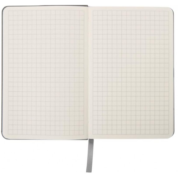 Записная книжка А6 "Casual" в клетку, голубая